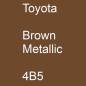 Preview: Toyota, Brown Metallic, 4B5.